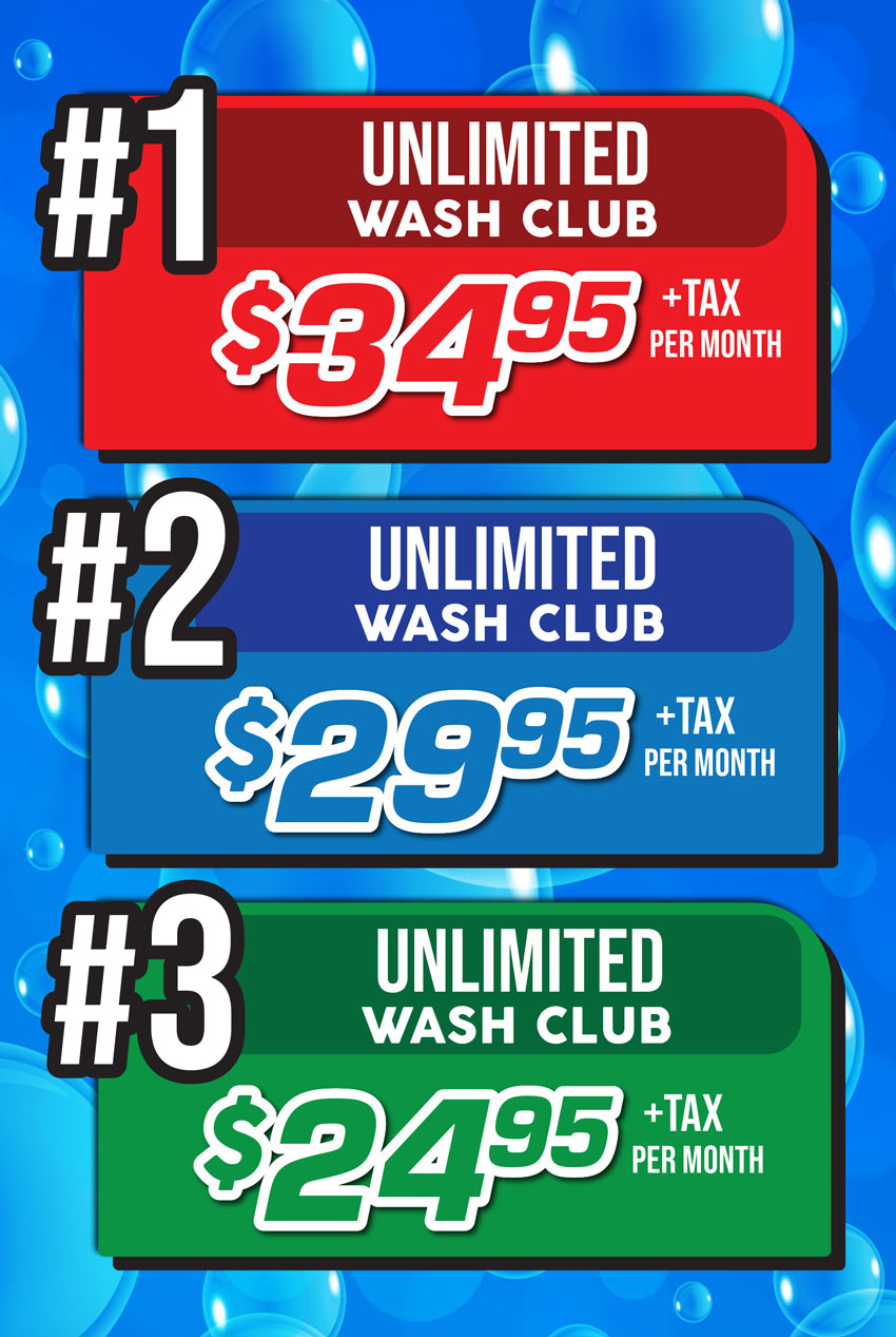 Quickie Car Wash Unlimited Wash Club